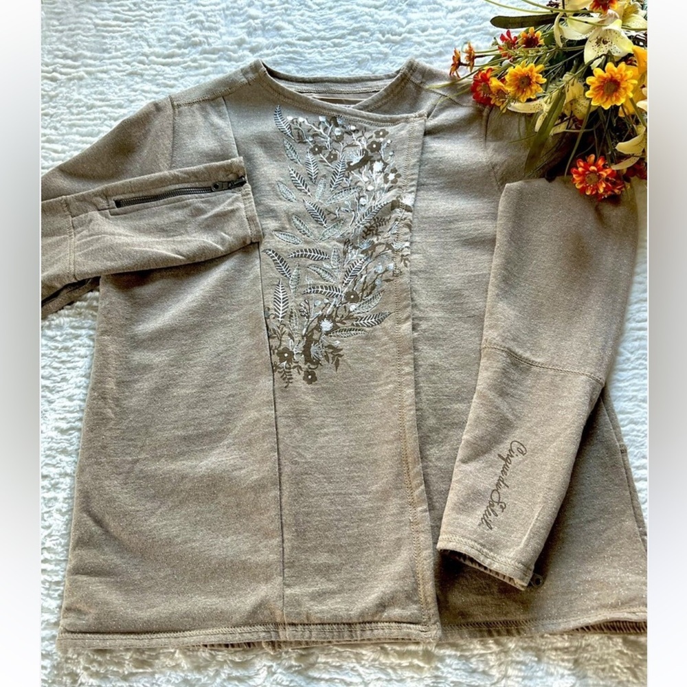 Cirque du Soleil Beige Embroidered Women's Jacket size M